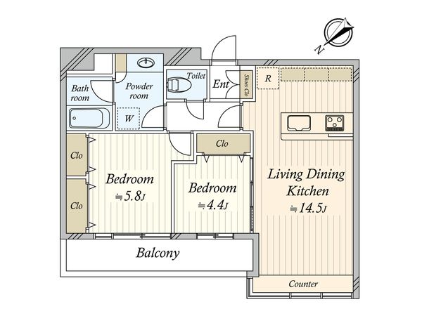 ステーションプラザタワー 間取図(平面図) 間取図(平面図)
