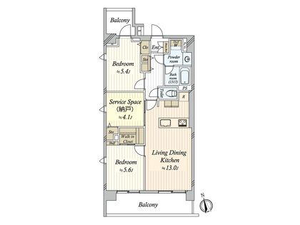 間取図(平面図)