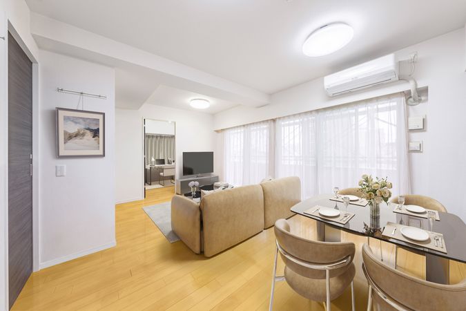 デュオシティ西日暮里ステーシア リビング