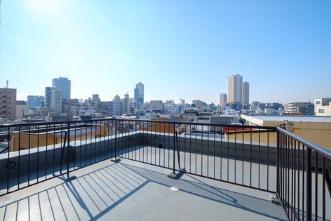 ライオンズマンション日暮里 バルコニー