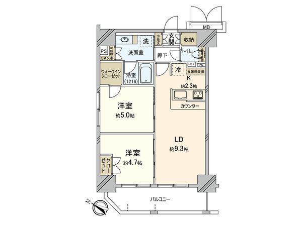間取図(平面図)