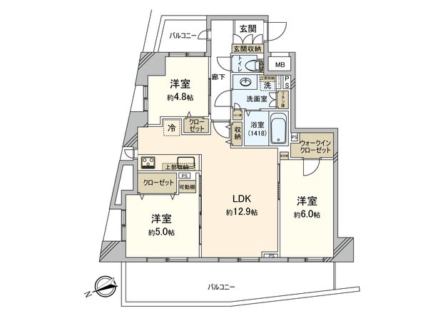 間取図(平面図)