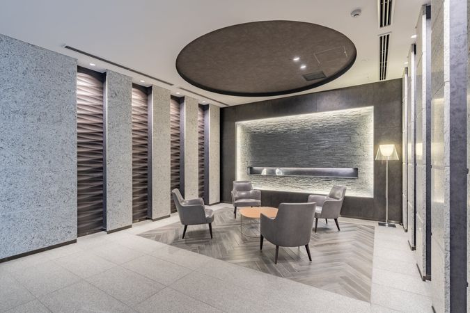 クレヴィア日暮里THE PLACE エントランス