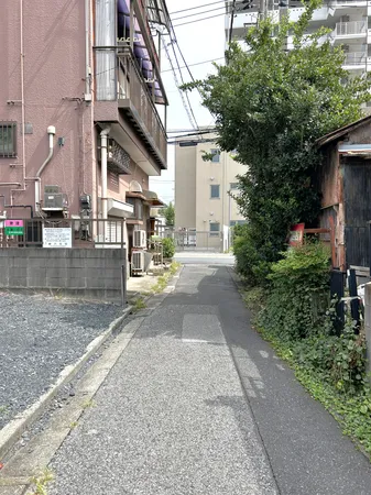 前面道路