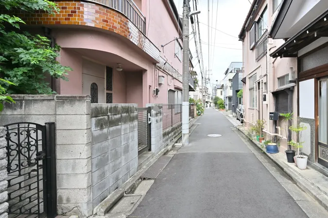 前面道路
