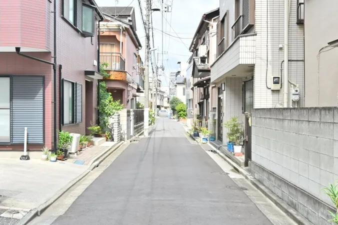 前面道路