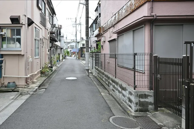 前面道路