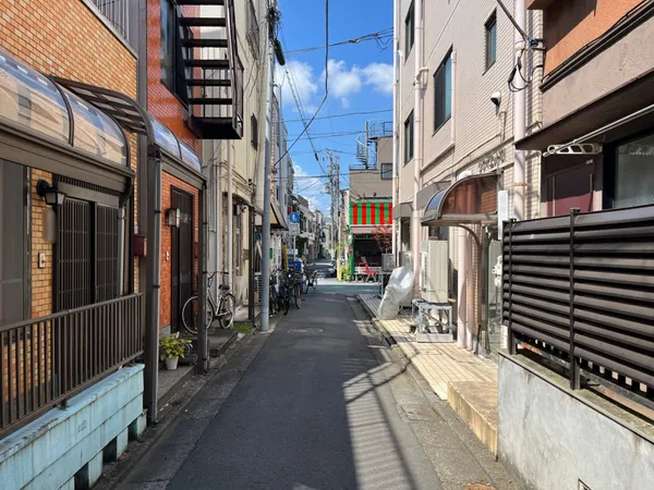 前面道路