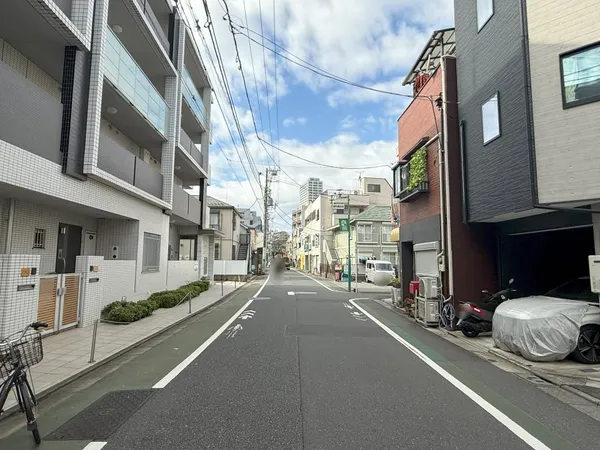前面道路