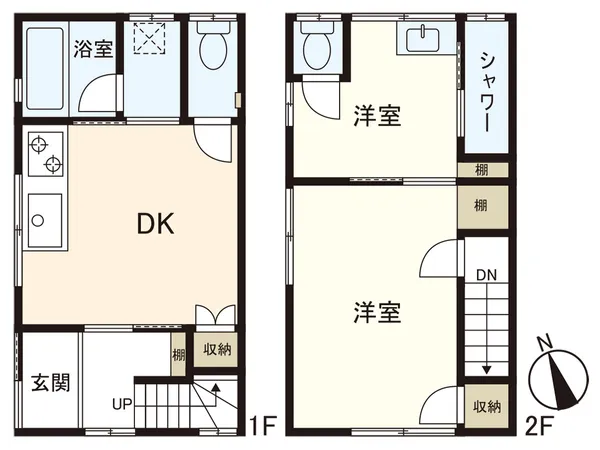 間取図（間取図は、現地を確認し作成した、参考図です。形状等が現況と異なる場合は、現況優先となることをご了承願います）