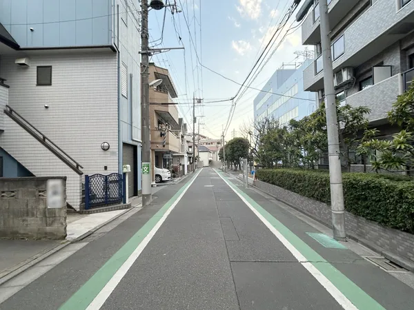 前面道路