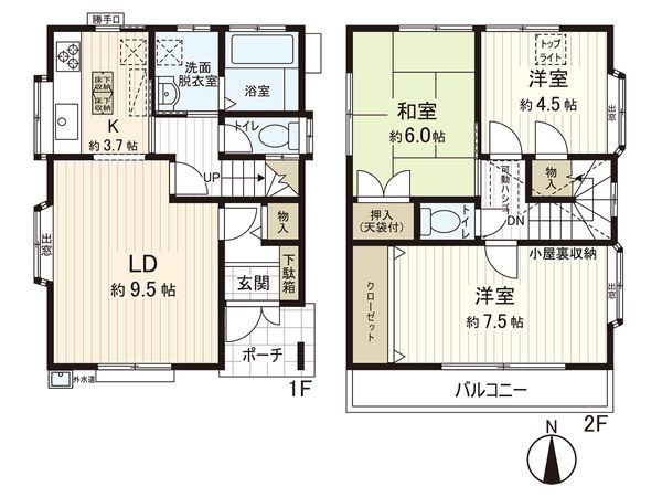 間取図(平面図)