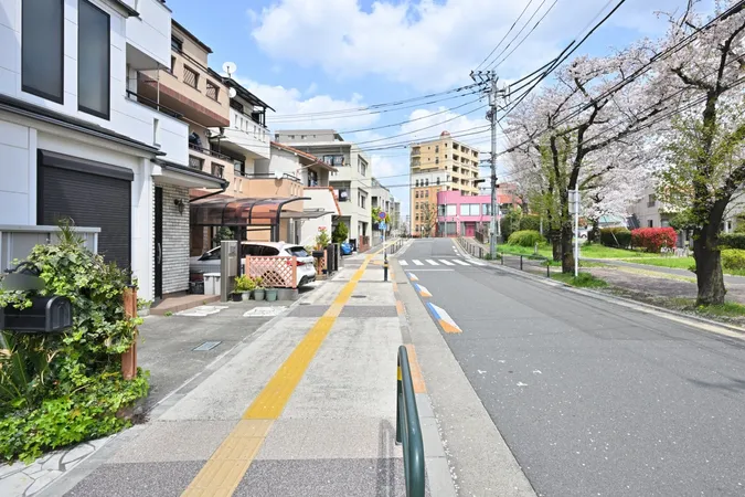 前面道路