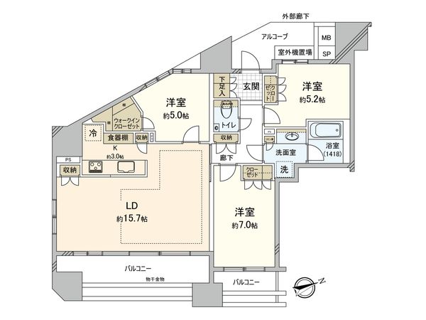 間取図(平面図)