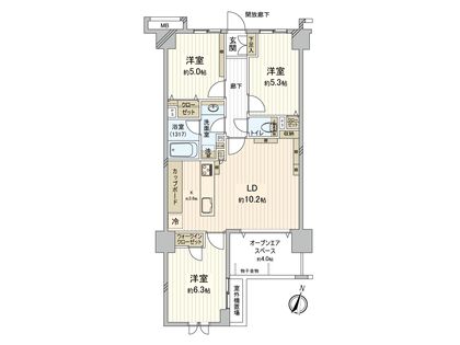 間取図(平面図)