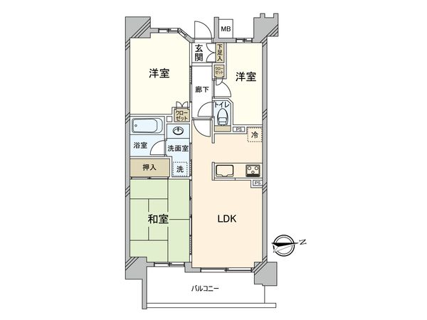 間取図(平面図)