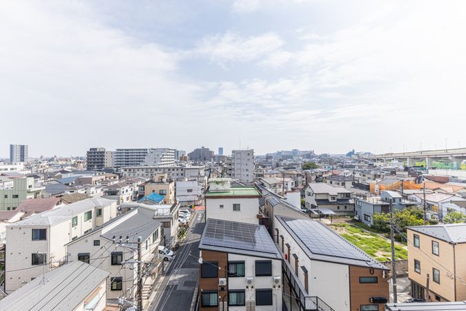 キャッスルマンション五反野 眺望 キャッスルマンション五反野 眺望