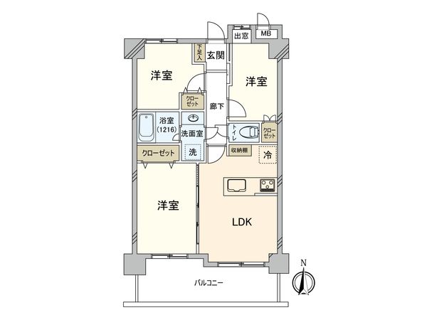 間取図(平面図)