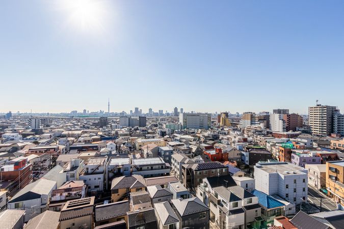 ザ・パークハウス五反野 眺望