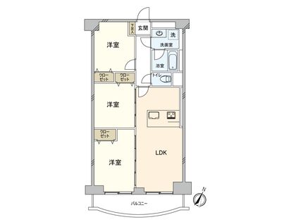 間取図(平面図)