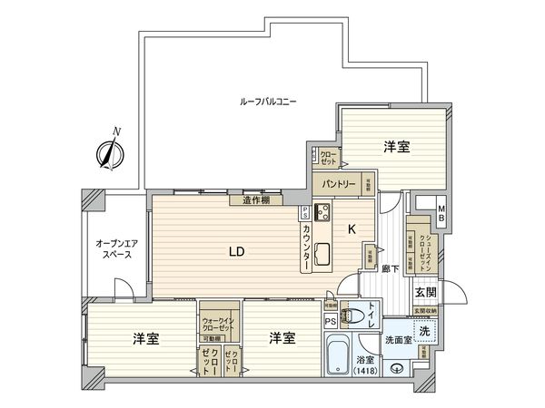 間取図(平面図)