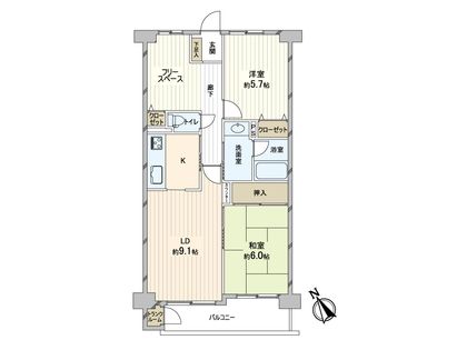 間取図(平面図)
