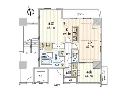 間取図(平面図)