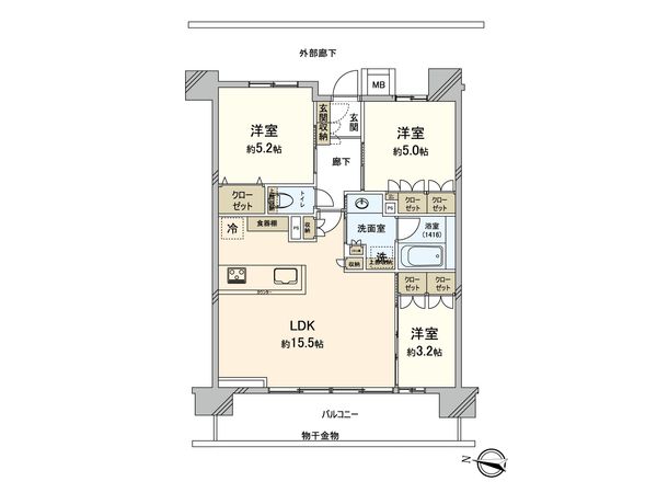 間取図(平面図)