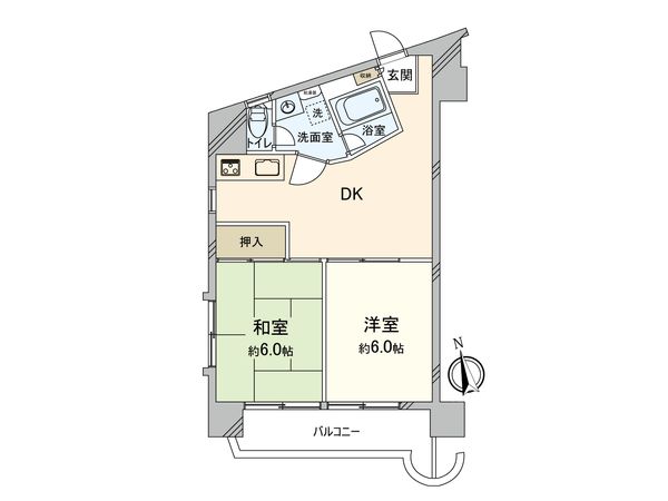 リバーパーク桜木 間取図(平面図) リバーパーク桜木 間取図(平面図)