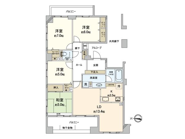 イデアクラスファースト 間取図(平面図) イデアクラスファースト 間取図(平面図)