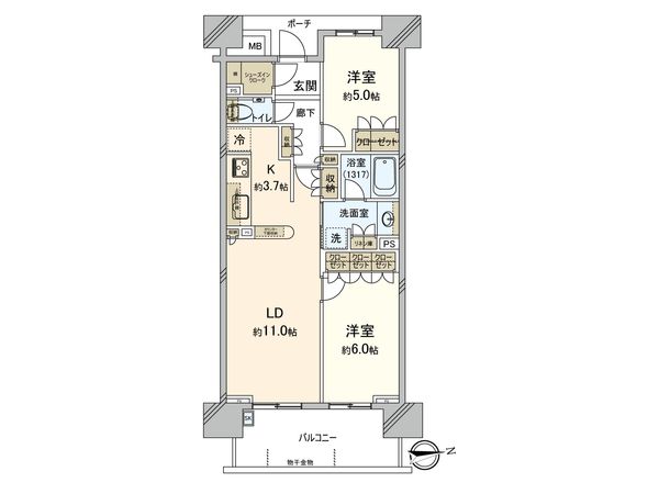 間取図(平面図)