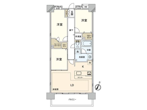 間取図(平面図)