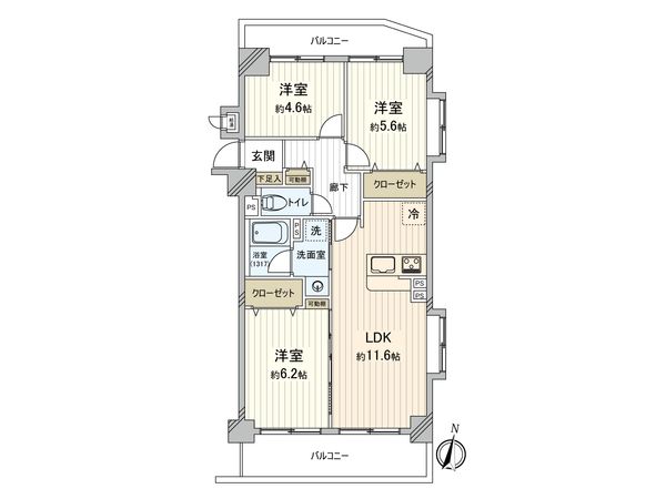 間取図(平面図)