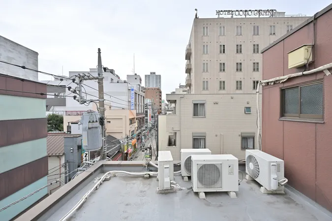 屋上からの眺望