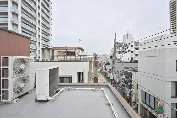 屋上からの眺望