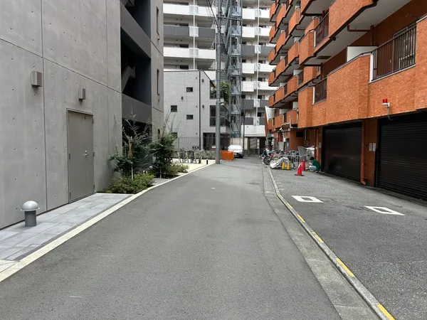前面道路