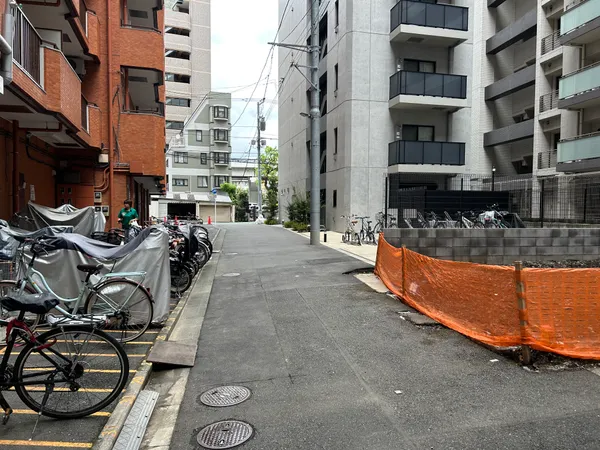 前面道路