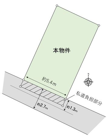 新宿区神楽坂4丁目 区画図