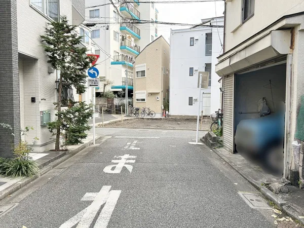 前面道路
