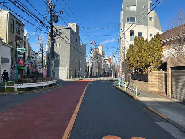 前面道路