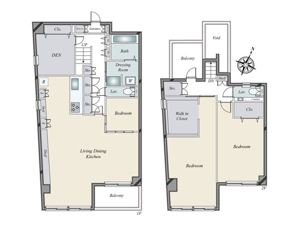 コスモシティ市ヶ谷 間取図(平面図) コスモシティ市ヶ谷 間取図(平面図)