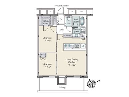 間取図(平面図)