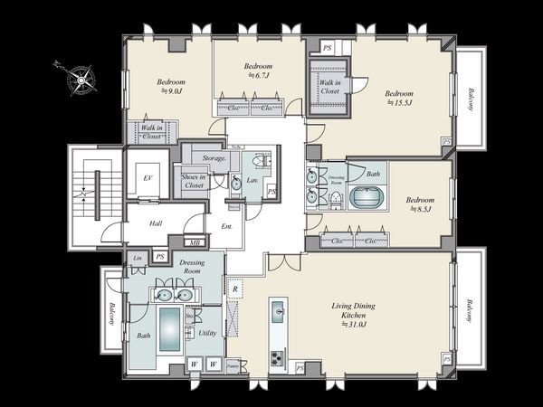 間取図(平面図)