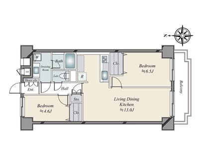 間取図(平面図)