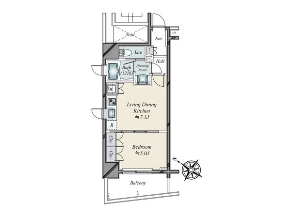 ルネサンス九段下ザレジデンス 間取図(平面図) 間取図(平面図)