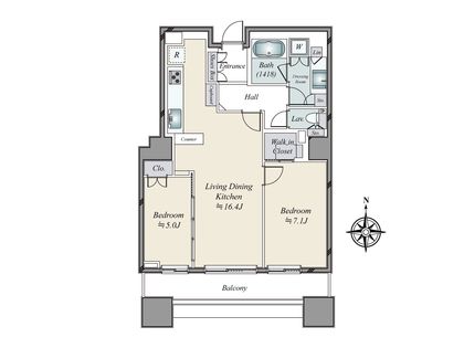間取図(平面図)