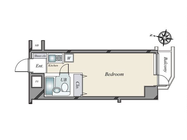 日興パレス三番町 間取図(平面図)