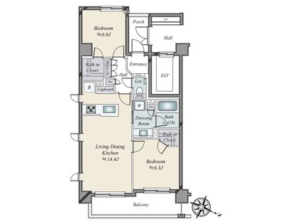 間取図(平面図)