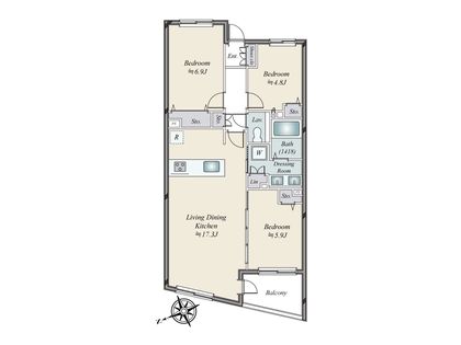 間取図(平面図)
