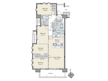 間取図(平面図)